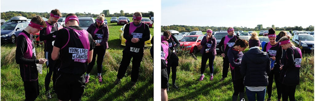 Muddy Mayhem 2018 before the race