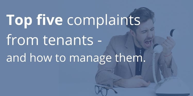 five top complaints from tenants